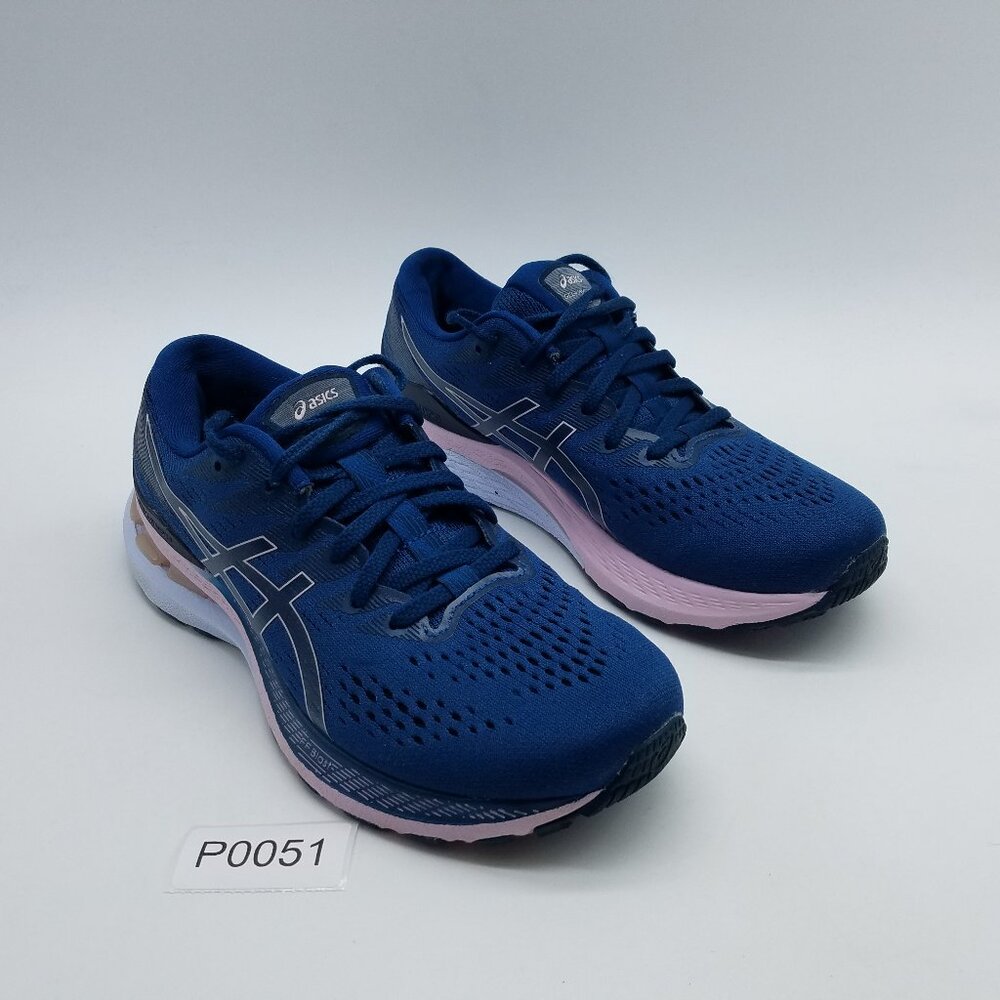 Asics Gel-Kayano 28 Women's Size 8 Running Shoes Blue Pink